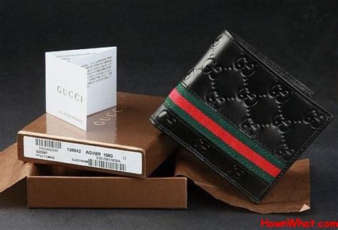 replica gucci mens wallet|how to authenticate Gucci wallet.